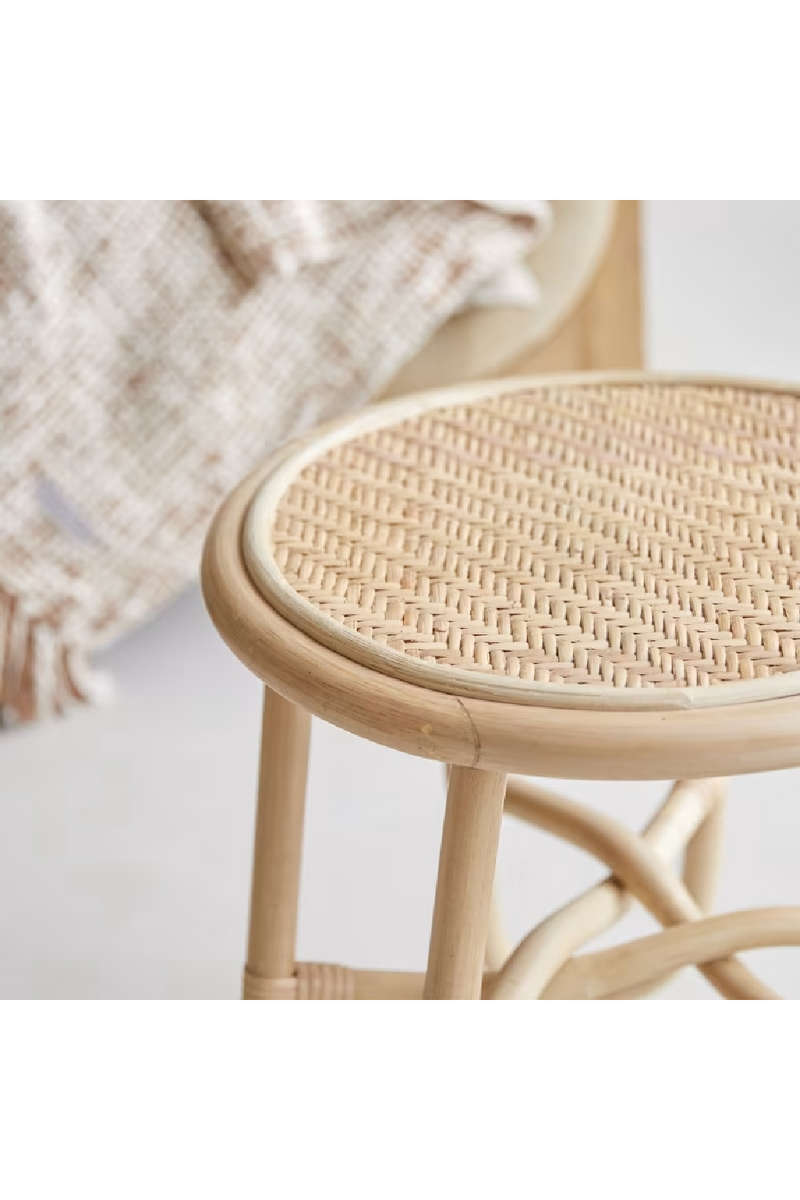 Rattan Side Table | Tikamoon Lina | Woodfurniture.com