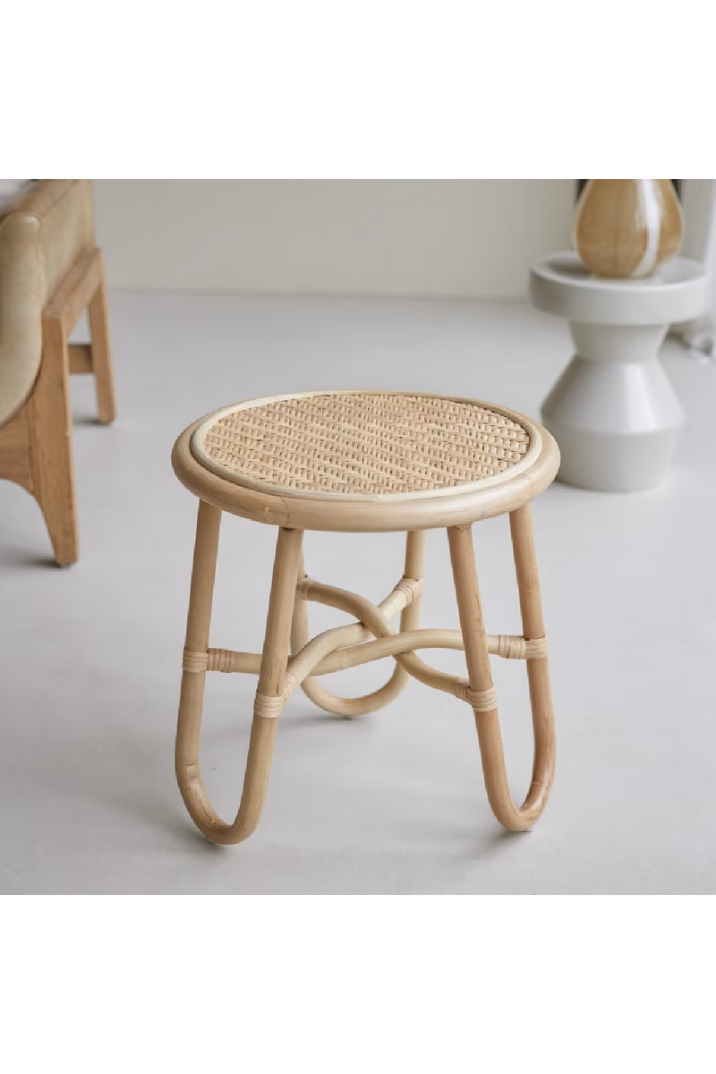 Rattan Side Table | Tikamoon Lina | Woodfurniture.com