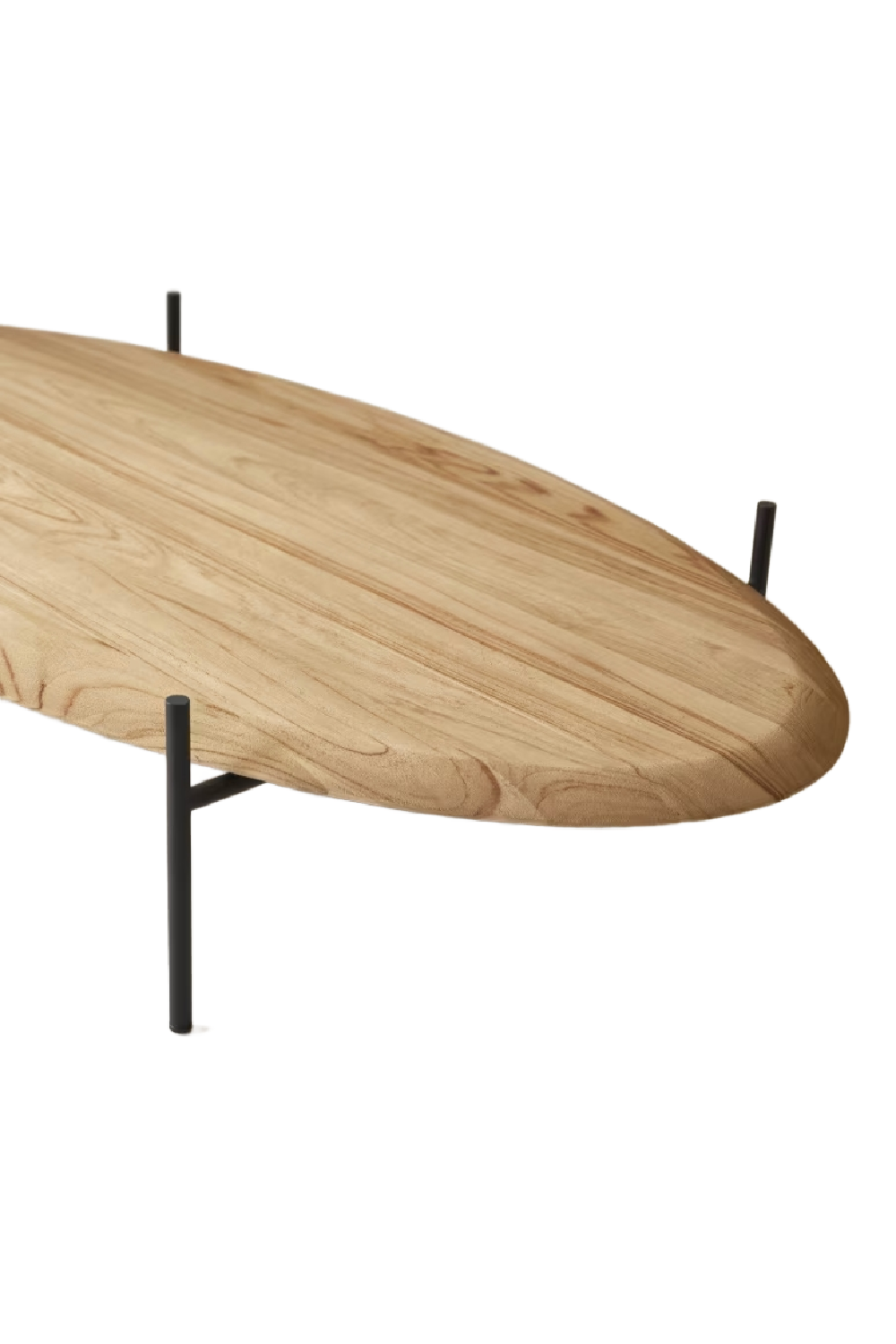 Modern Teak Coffee Table | Tikamoon Honorine | Woodfurniture.com