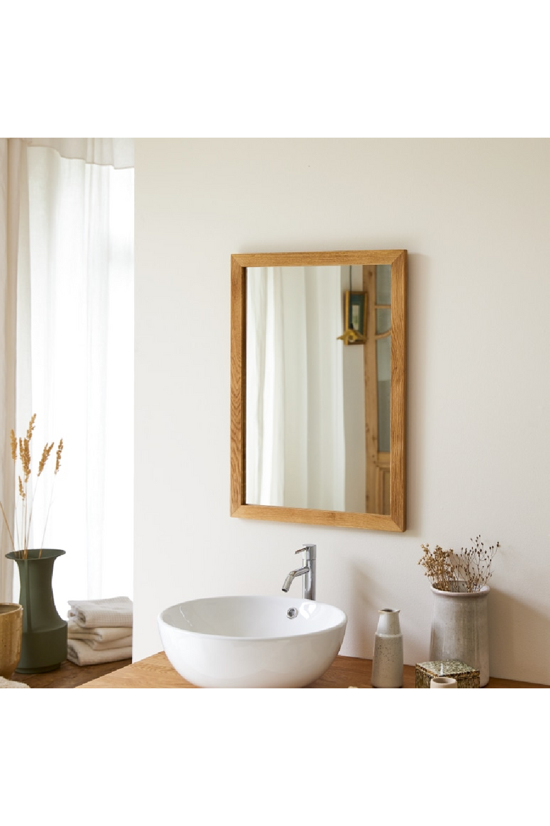 Oak Vanity Mirror | Tikamoon Serena