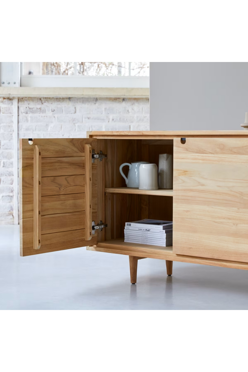 Minimalist Teak Sideboard | Tikamoon Jonak | Woodfurniture.com