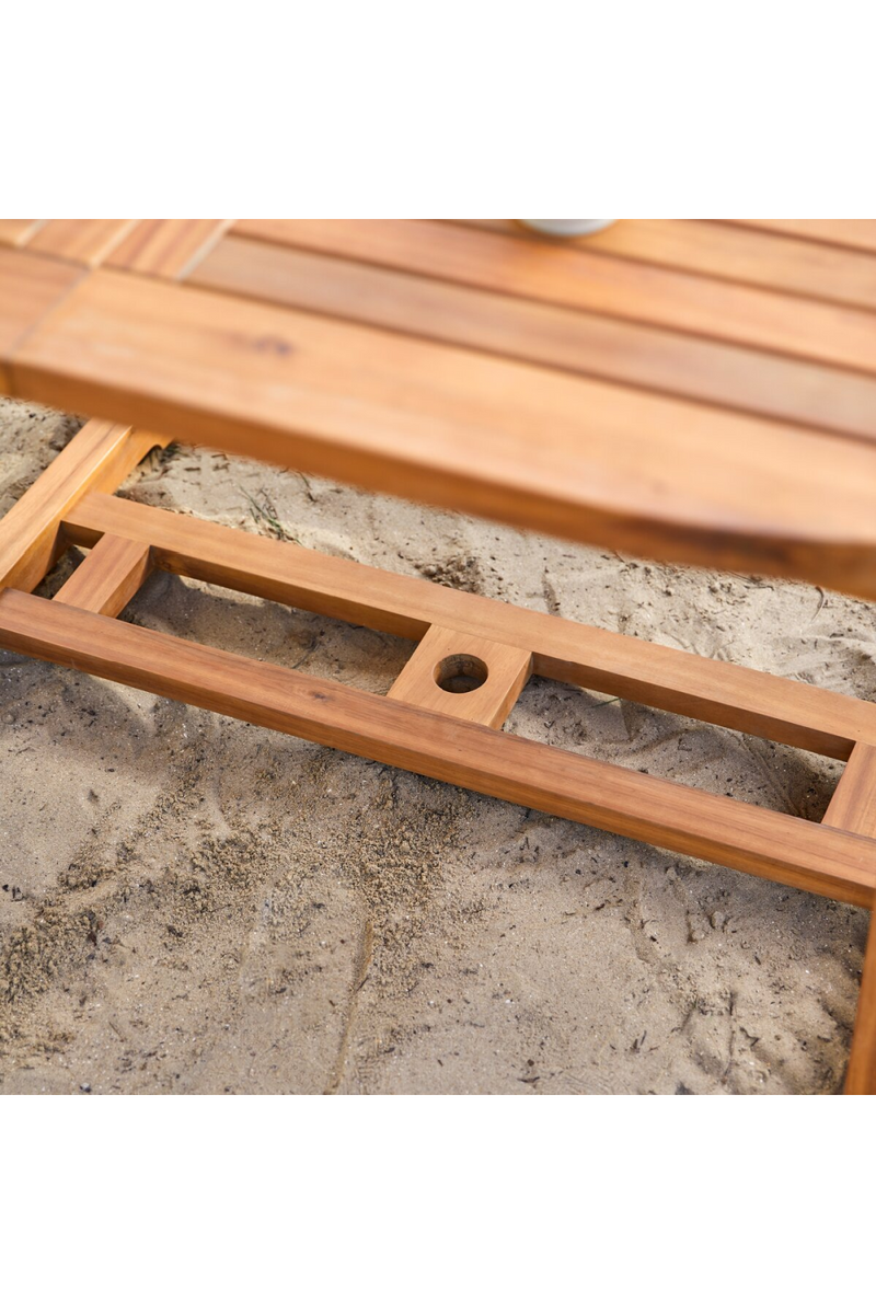 Acacia Oval Garden Table And Chairs Set | Tikamoon Capri | Woodfurniture.com
