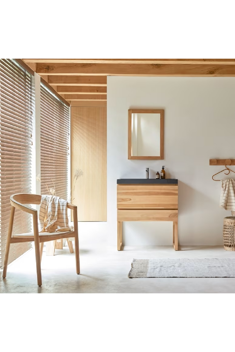 Stone Sink Bathroom Cabinet | Tikamoon Edgar | Woodfurniture.com