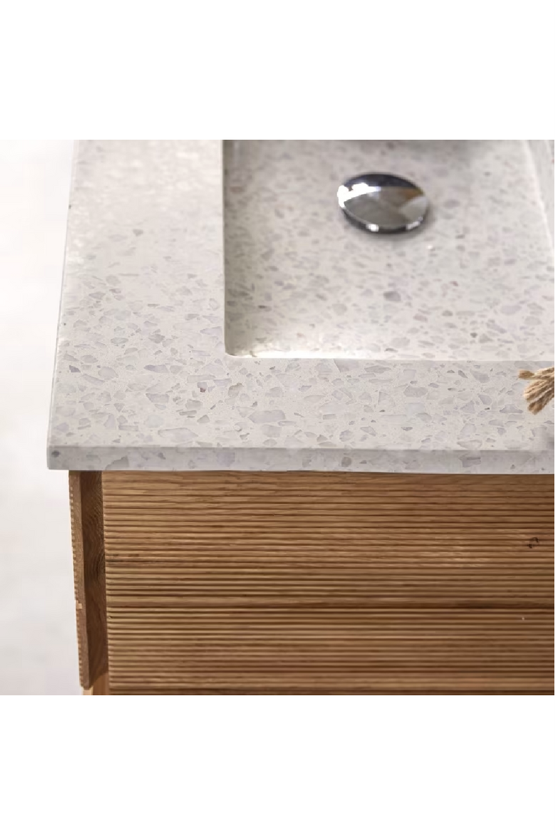 Scandinavian Terrazzo Vanity Unit | Tikamoon Karl | Woodfurniture.com