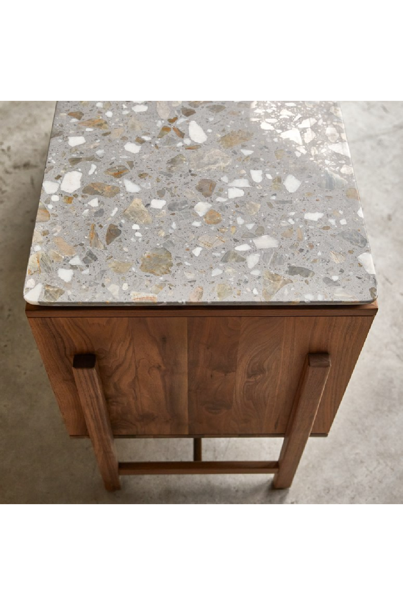 Terrazzo Top 2-Drawer Sideboard | Tikamoon Isaure | Woodfurniture.com