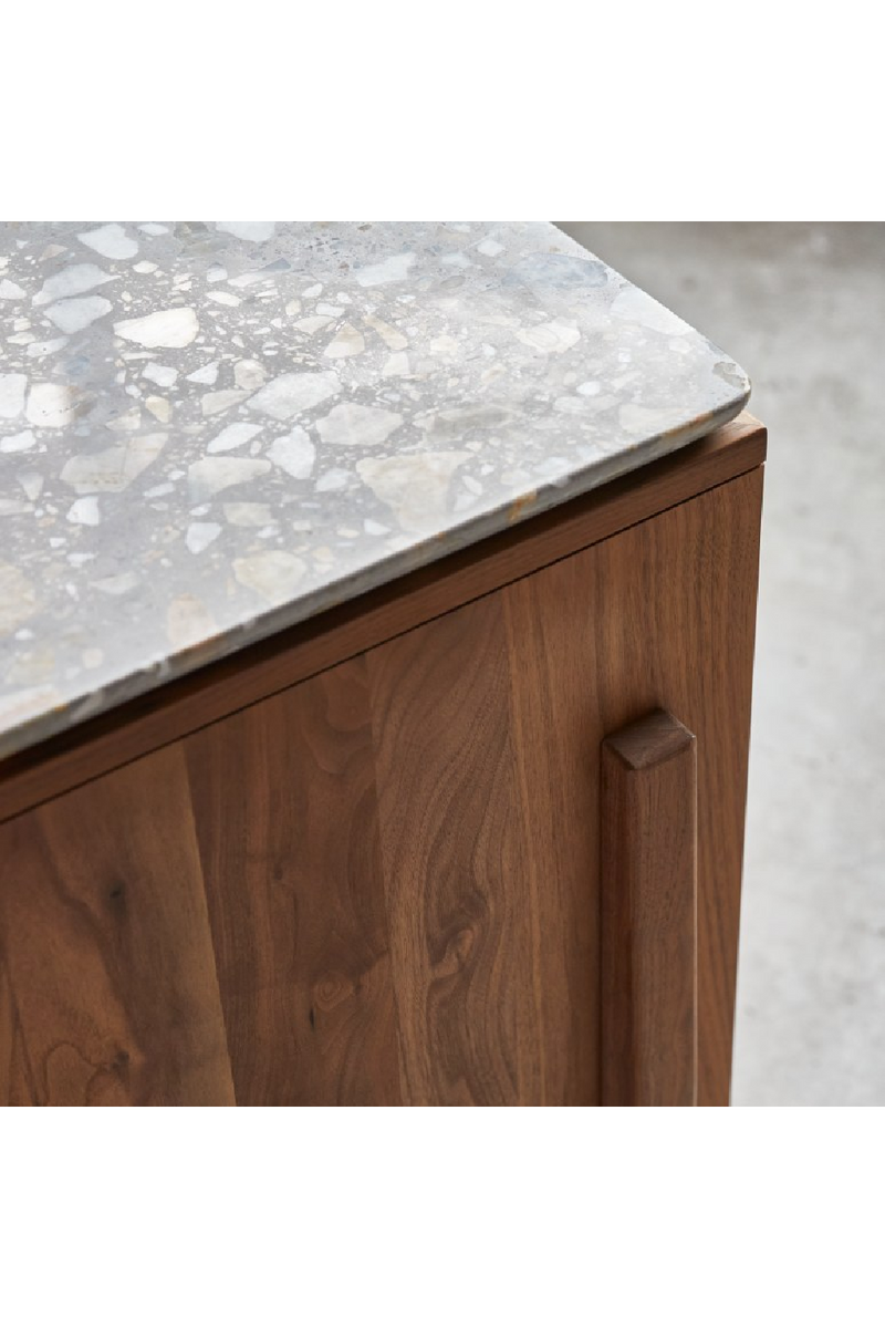 Terrazzo Top 2-Drawer Sideboard | Tikamoon Isaure | Woodfurniture.com