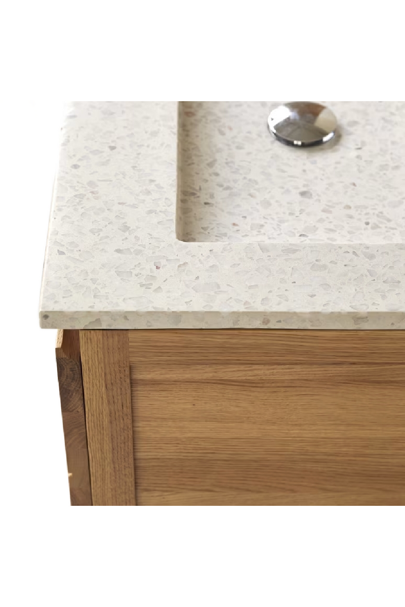 Premium Terrazzo Vanity Unit | Tikamoon Easy | Woodfurniture.com