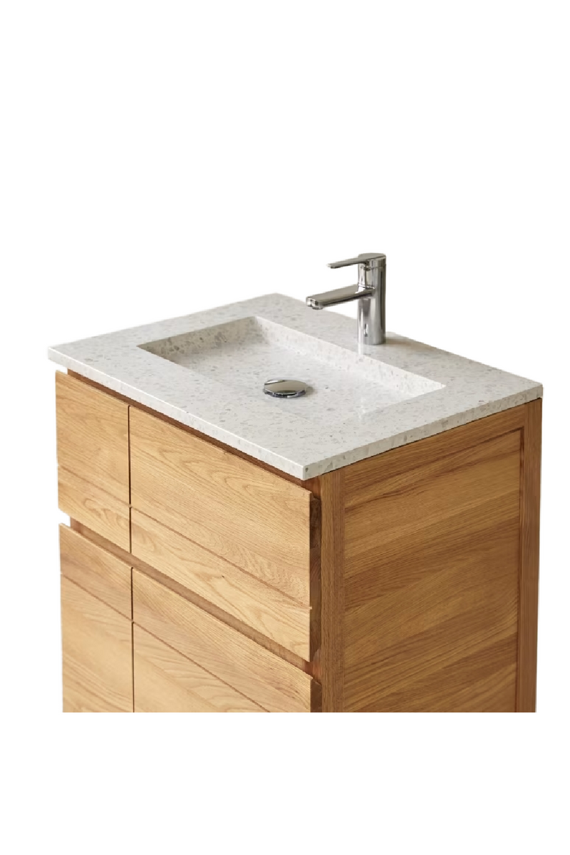 Premium Terrazzo Vanity Unit | Tikamoon Easy | Woodfurniture.com