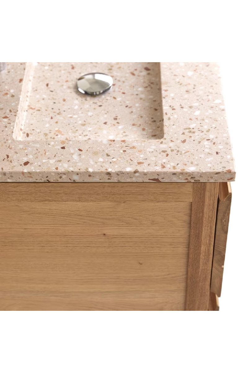 Premium Terrazzo Vanity Unit | Tikamoon Easy | Woodfurniture.com