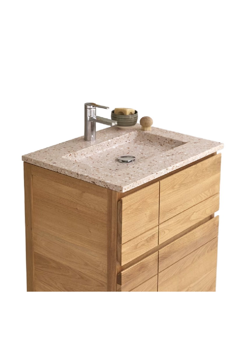 Premium Terrazzo Vanity Unit | Tikamoon Easy | Woodfurniture.com