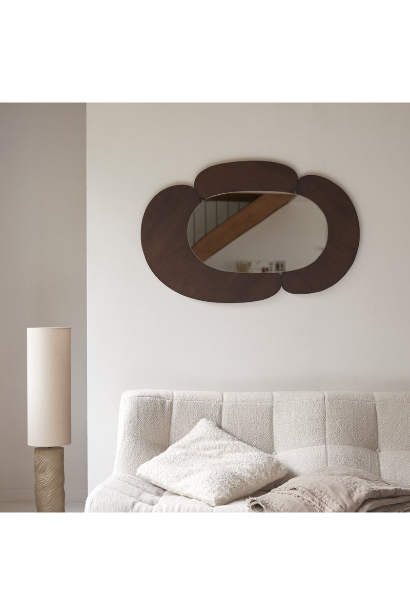 Mindi Bohemian Oval Mirror | Tikamoon Eda | Woodfurniture.com