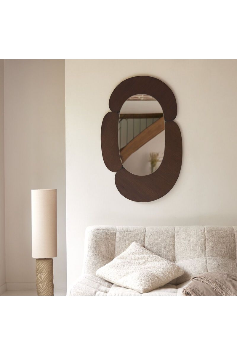 Mindi Bohemian Oval Mirror | Tikamoon Eda | Woodfurniture.com