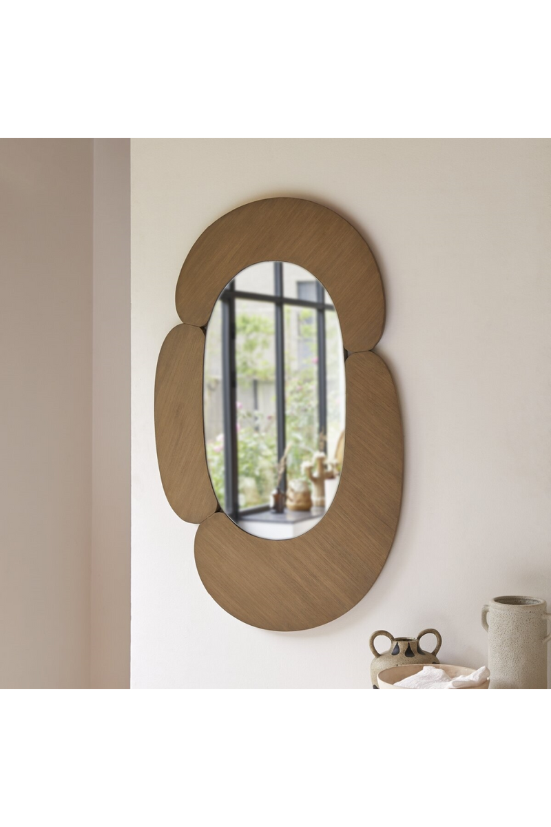 Mindi Bohemian Oval Mirror | Tikamoon Eda | Woodfurniture.com