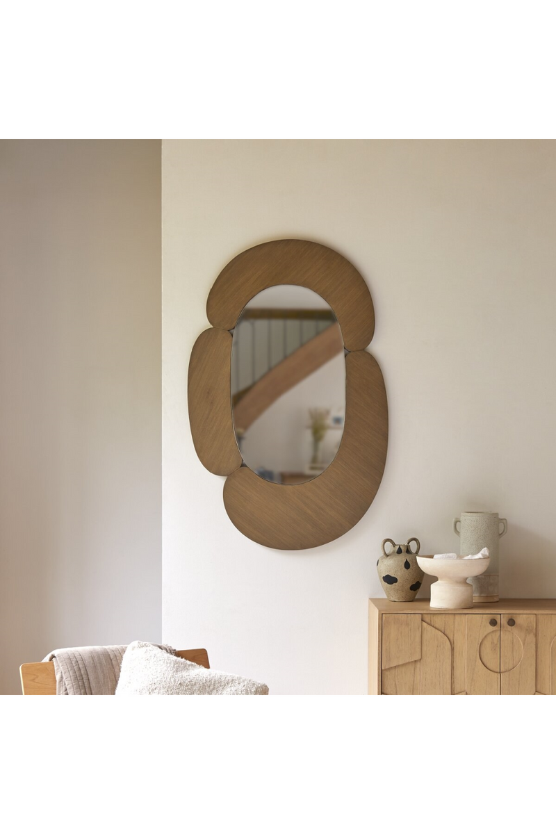 Mindi Bohemian Oval Mirror | Tikamoon Eda | Woodfurniture.com