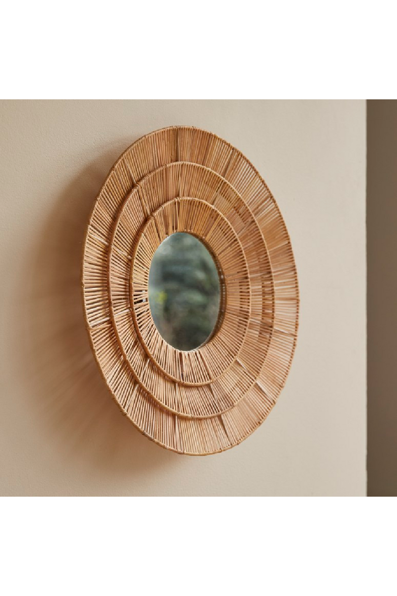 Natural Fiber Mirror | Tikamoon Alan | Woodfurniture.com