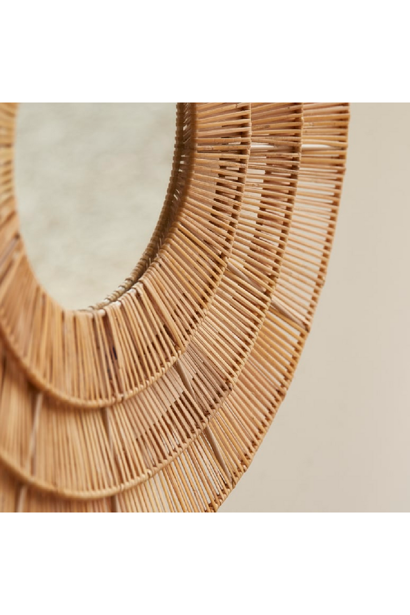 Natural Fiber Mirror | Tikamoon Alan | Woodfurniture.com