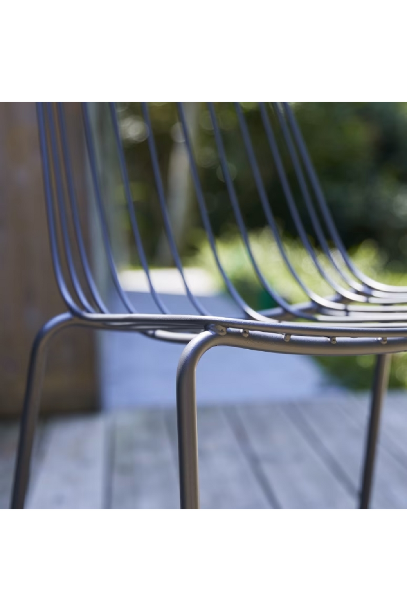 Metal Industrial Garden Chair | Tikamoon Arty | Woodfurniture.com