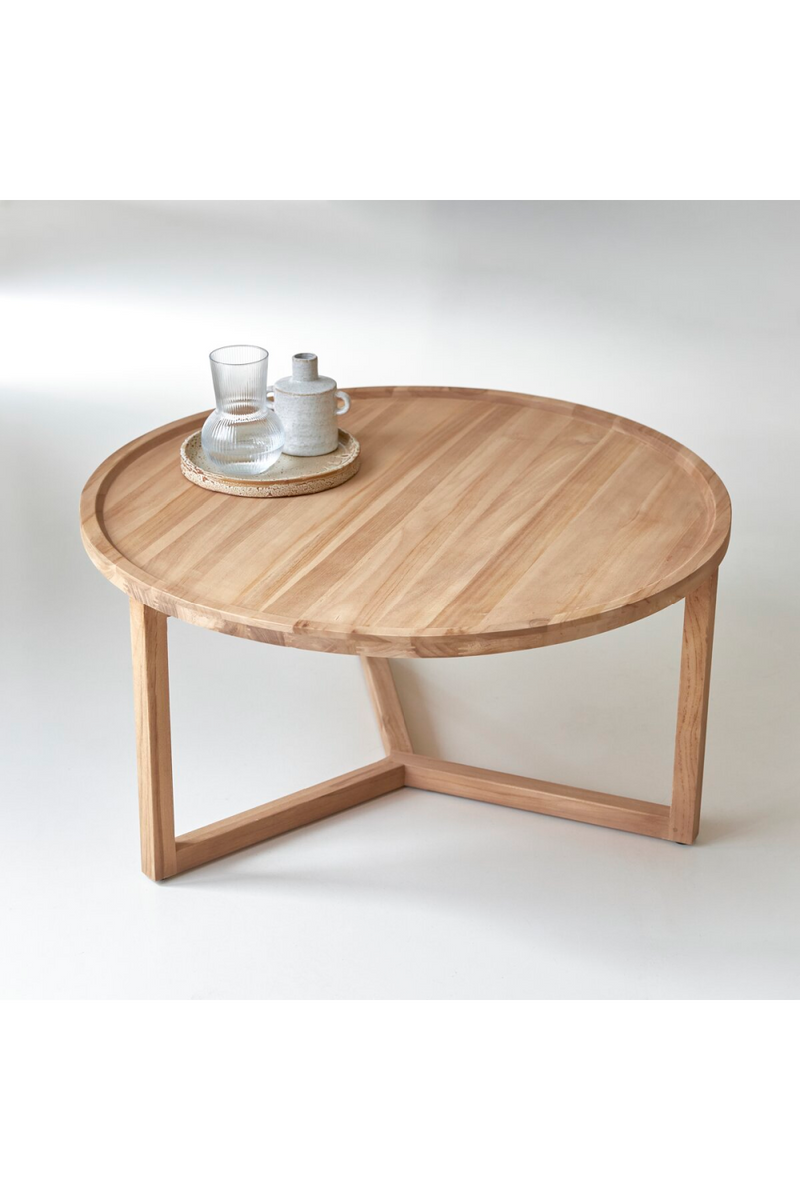 Solid Teak Coffee Table | Tikamoon Ana | Woodfurniture.com