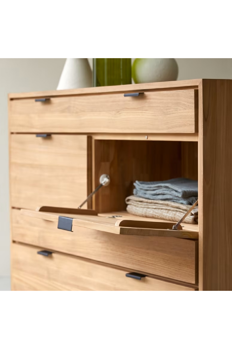 Solid Teak Chest of Drawers | Tikamoon Senson | Woodfurniture.com