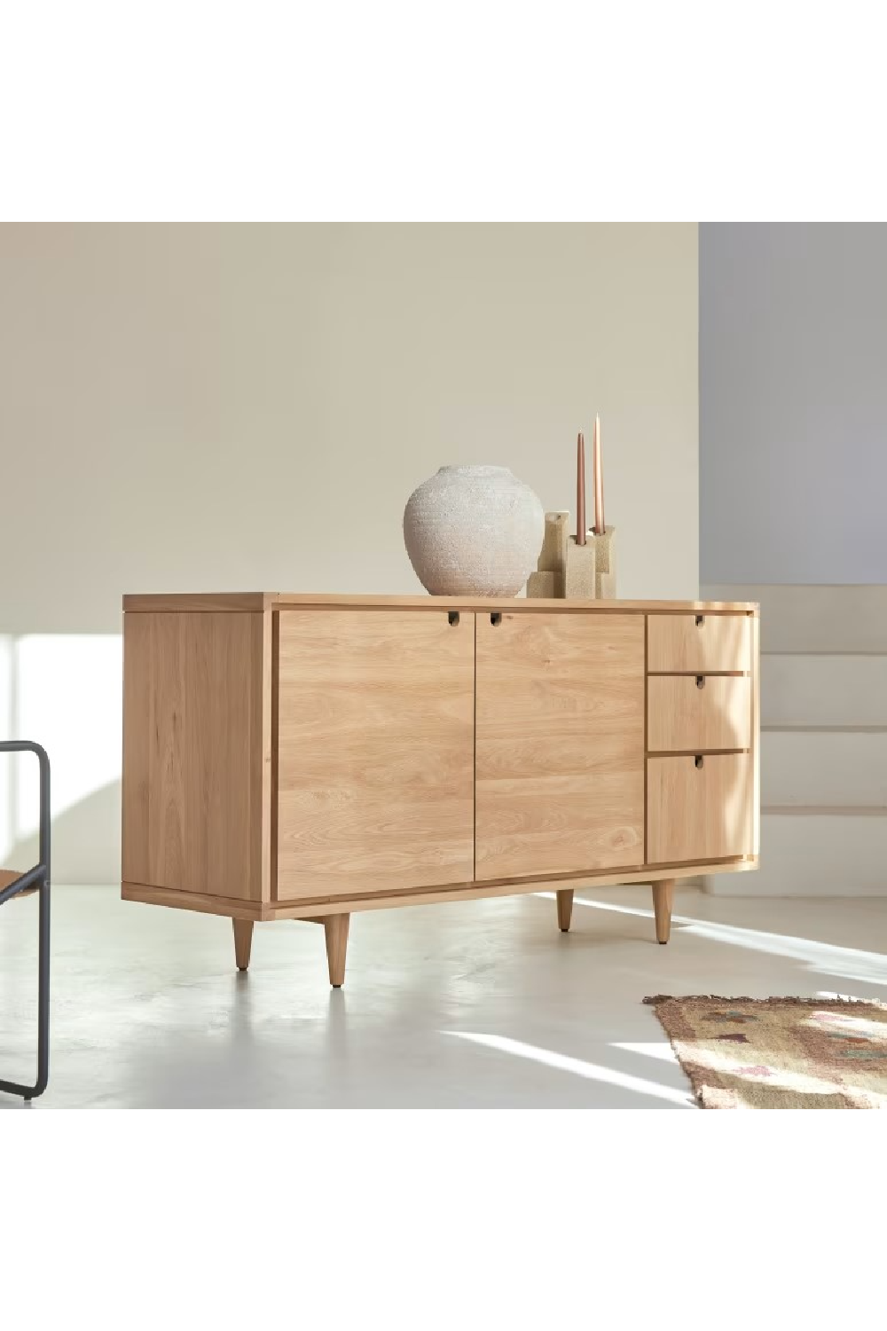 Oak Contemporary Sideboard | Tikamoon Jonàk | Oroatrade.com