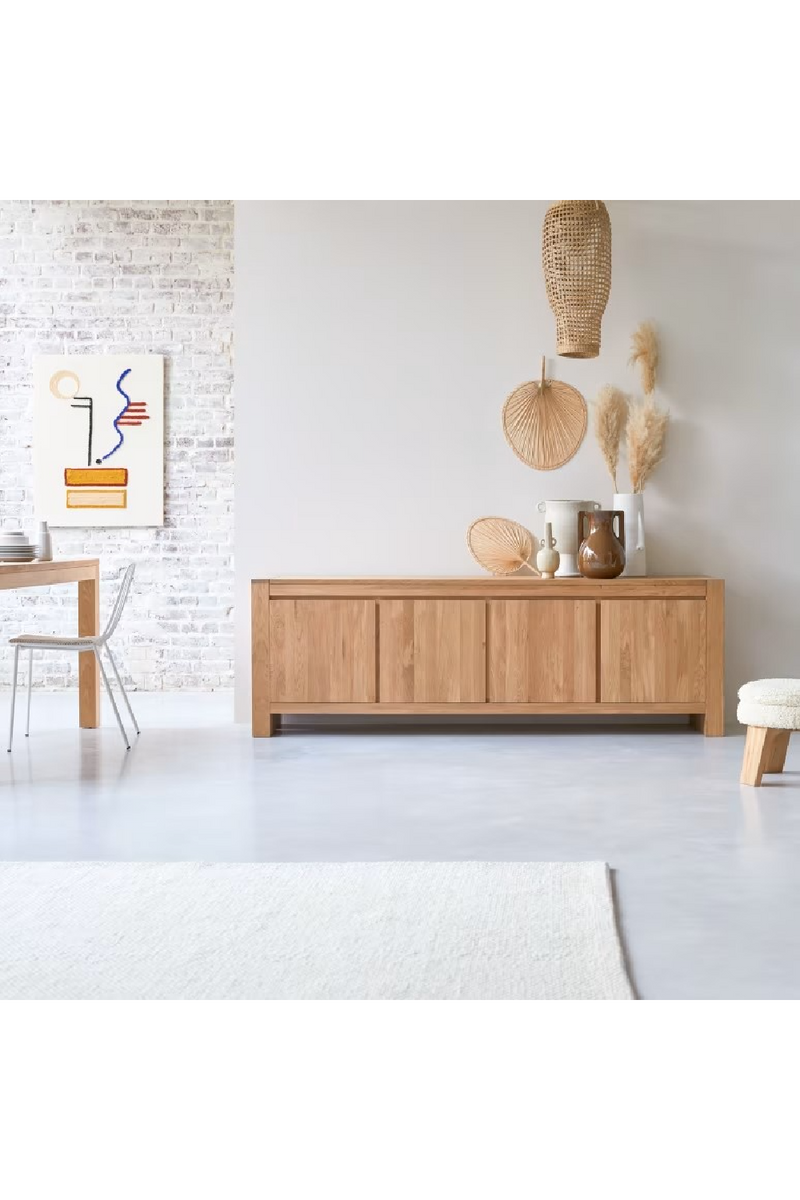 Natural Oak Sideboard | Tikamoon Eden | Woodfurniture.com