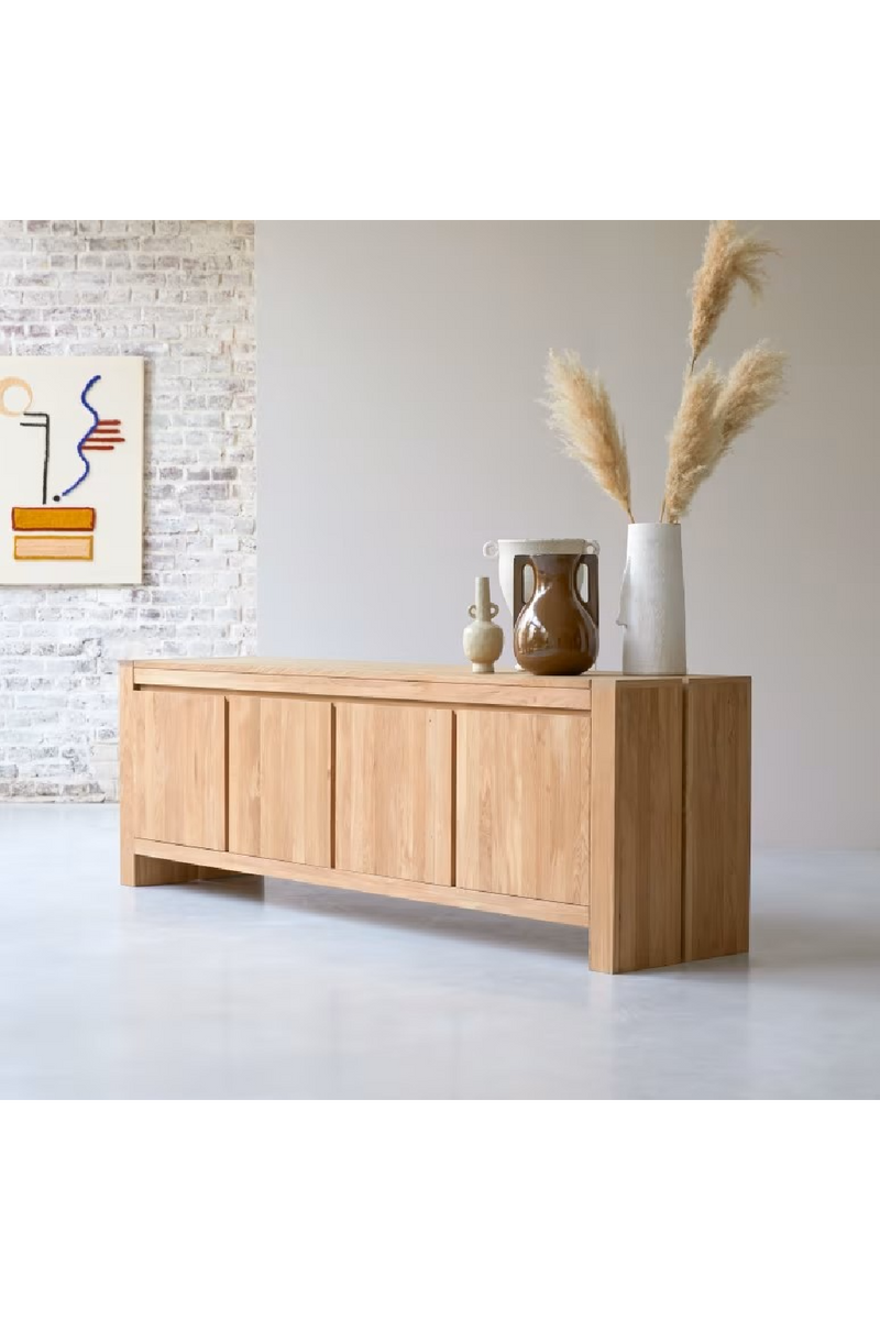 Natural Oak Sideboard | Tikamoon Eden | Woodfurniture.com