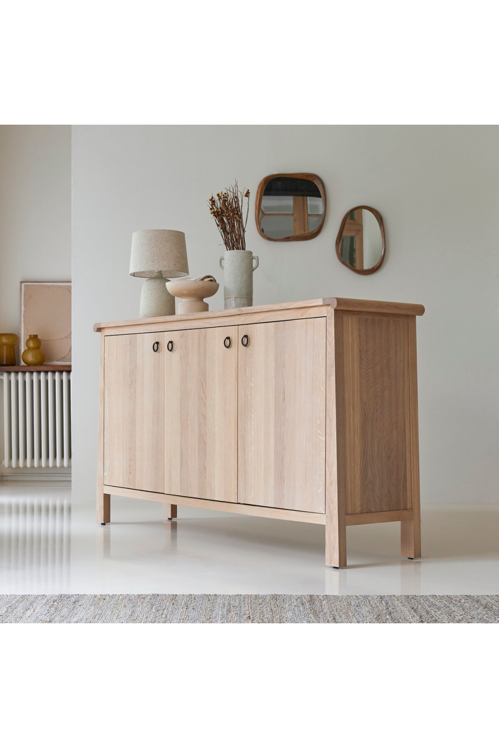 Oiled Oak Sideboard | Tikamoon Volute | Woodfurniture.com