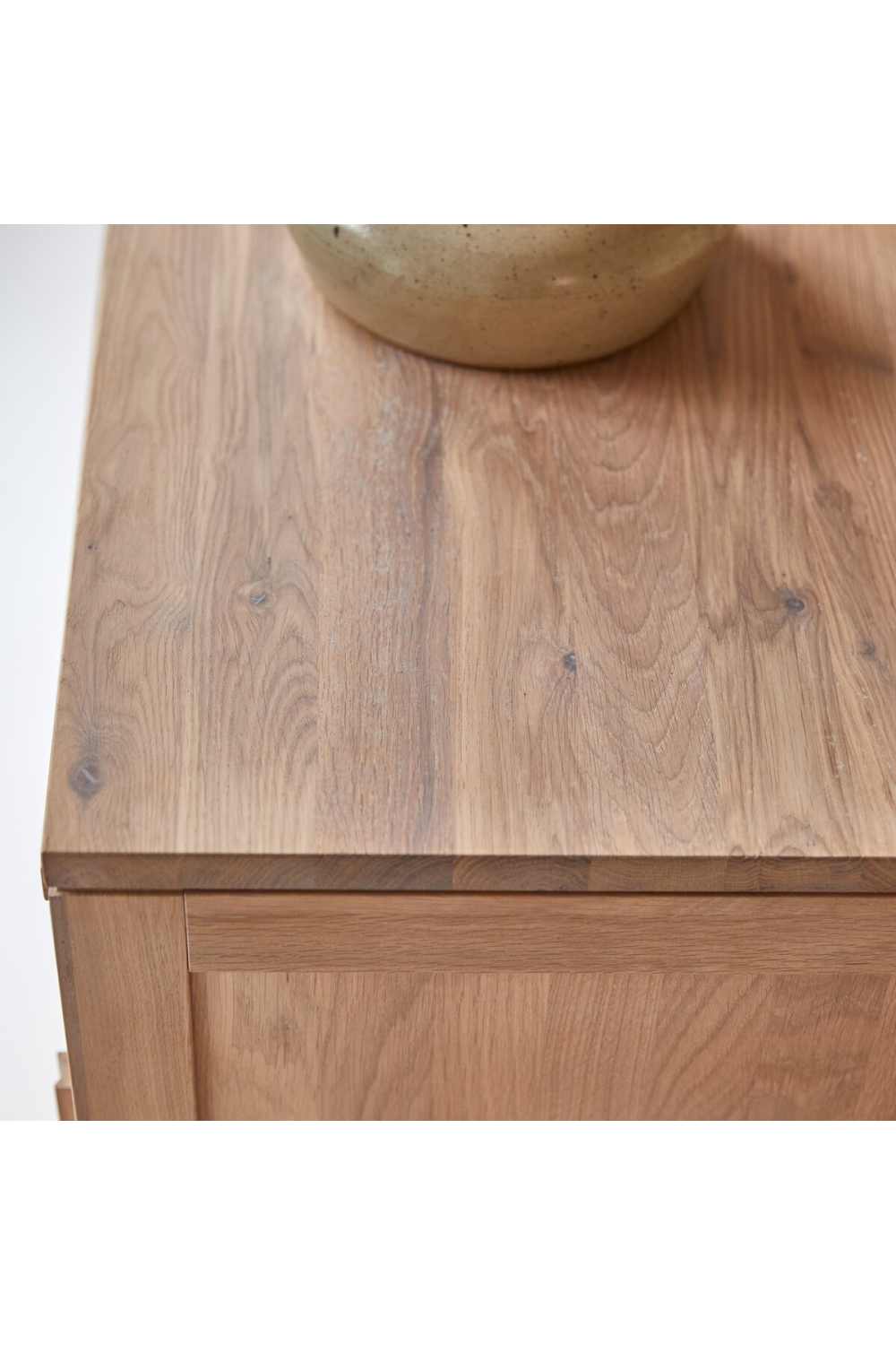 Oiled Oak Minimalist Sideboard | Tikamoon Luce | Woodfurniture.com