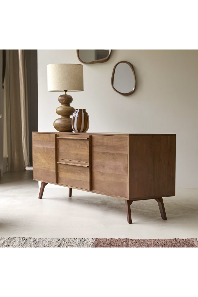 Solid Acacia Scandinavian Sideboard | Tikamoon Niels | Woodfurniture.com