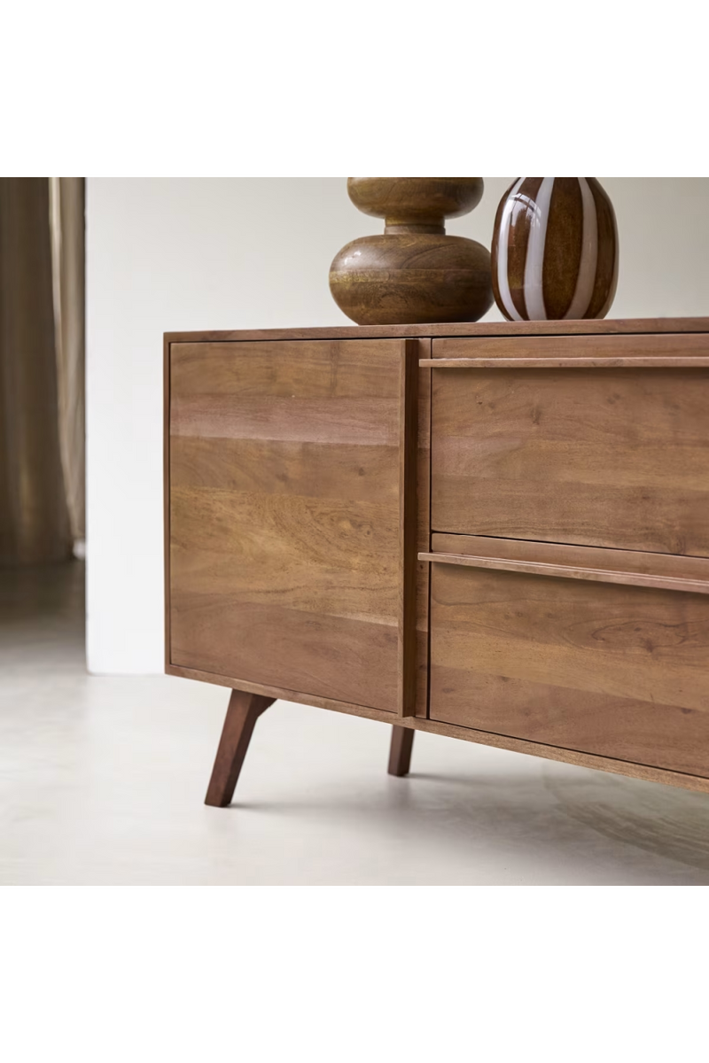 Solid Acacia Scandinavian Sideboard | Tikamoon Niels | Woodfurniture.com