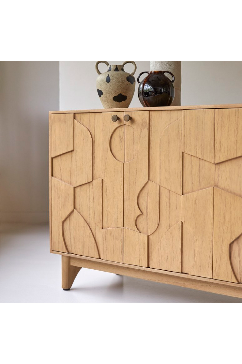 Carved Mindi Sideboard | Tikamoon Otho | Woodfurniture.com