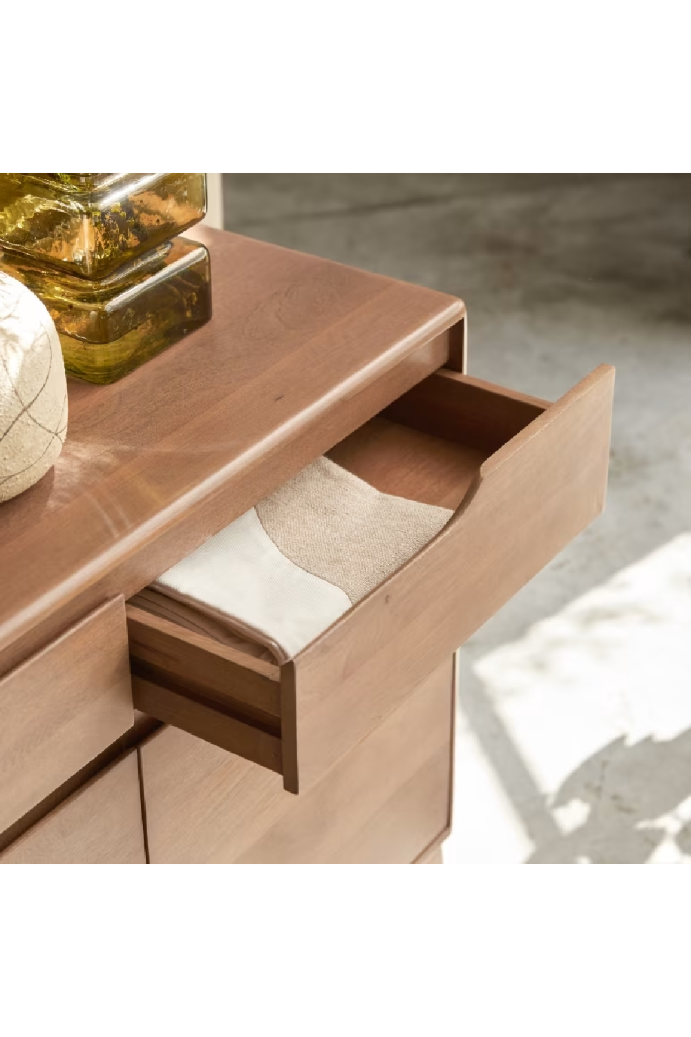 Solid Mango Wood Sideboard | Tikamoon Gabrielle | Woodfurniture.com