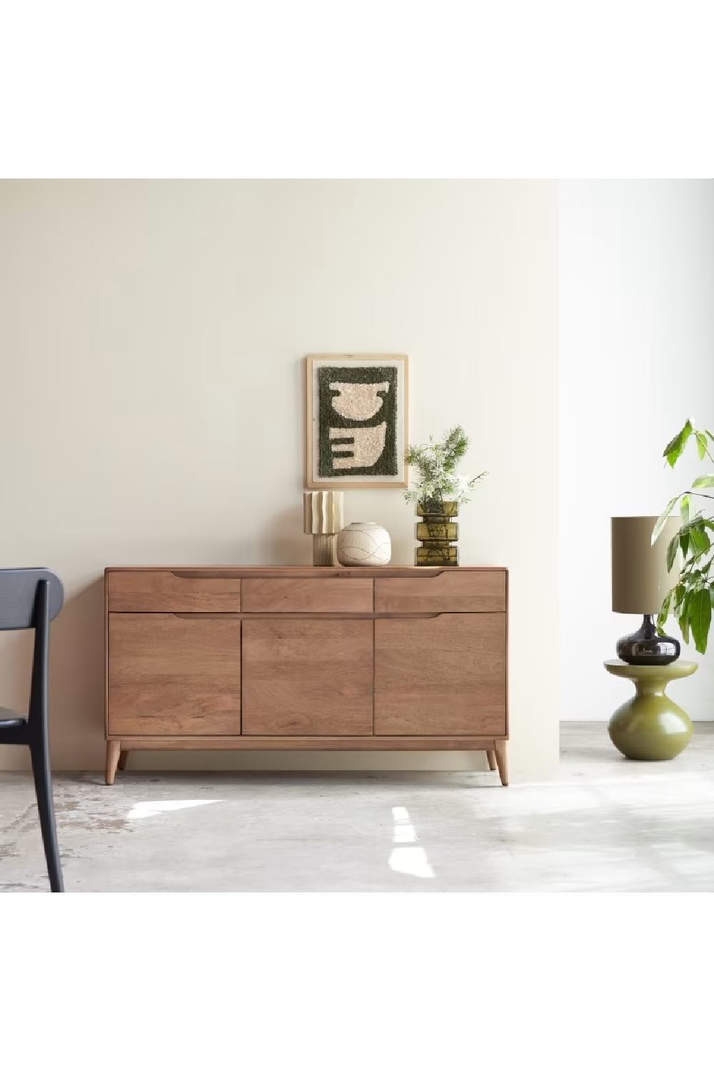 Solid Mango Wood Sideboard | Tikamoon Gabrielle | Woodfurniture.com