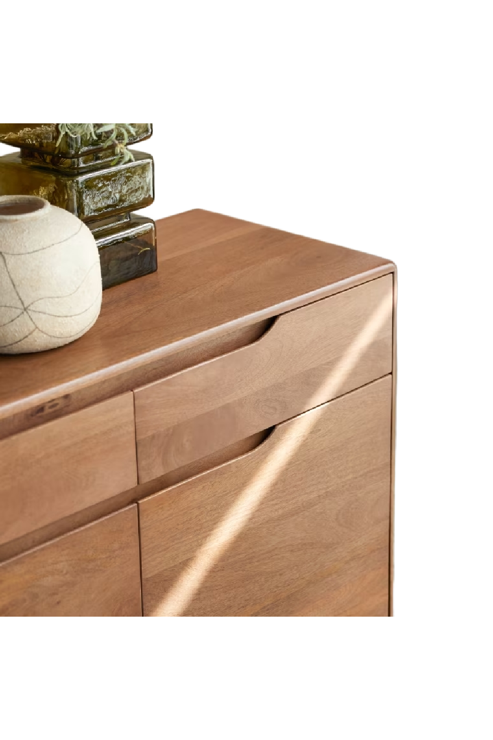 Solid Mango Wood Sideboard | Tikamoon Gabrielle | Woodfurniture.com