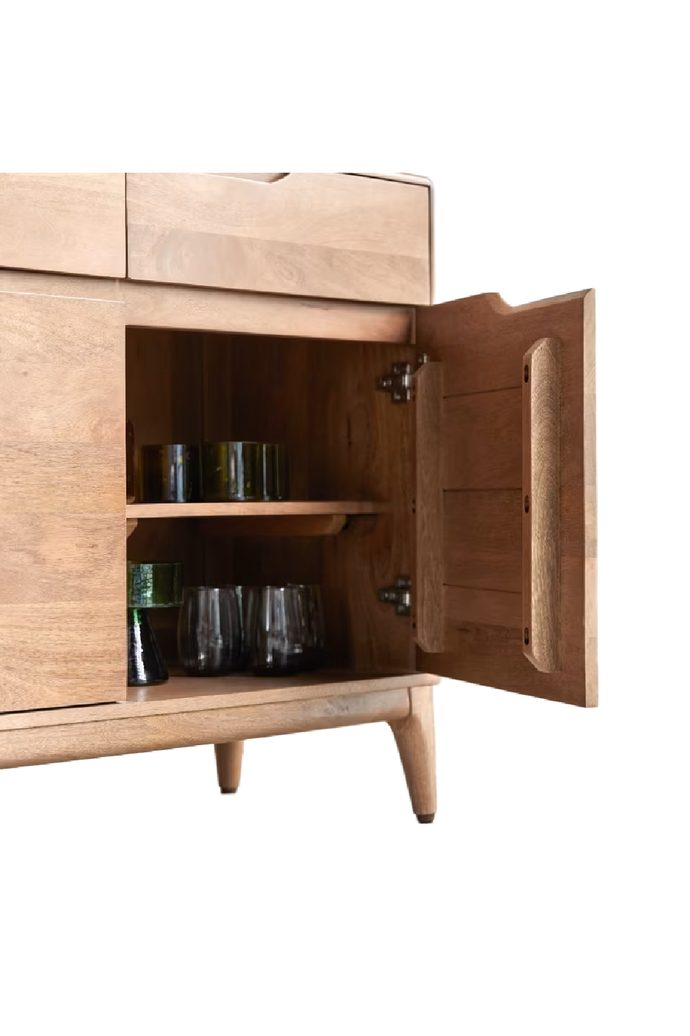 Solid Mango Wood Sideboard | Tikamoon Gabrielle | Woodfurniture.com