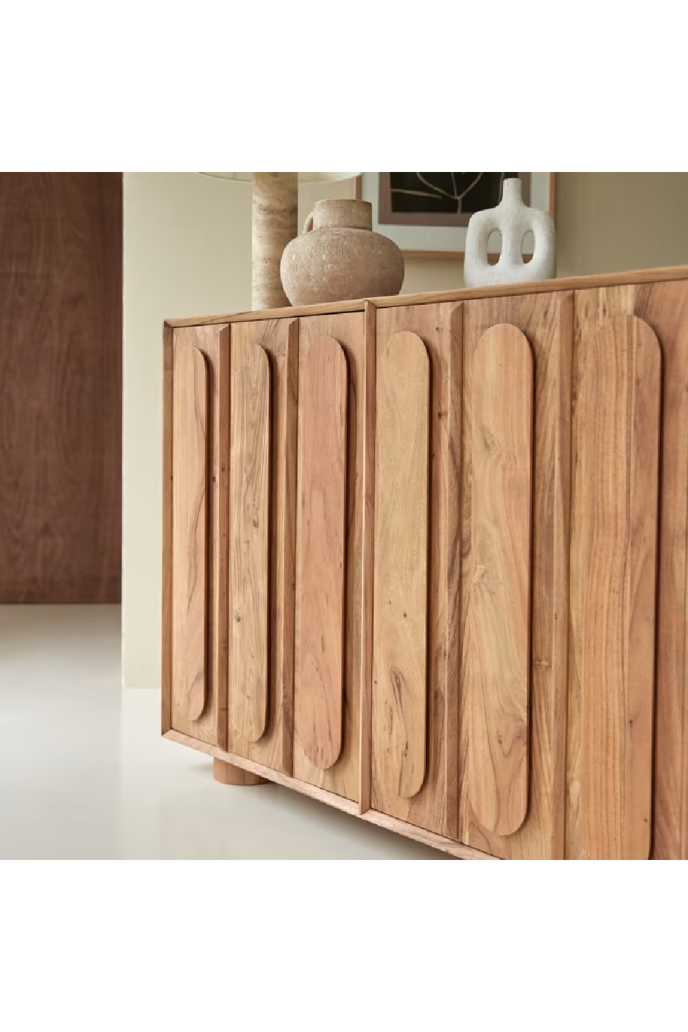 Solid Acacia Sideboard | Tikamoon Olga | Woodfurniture.com