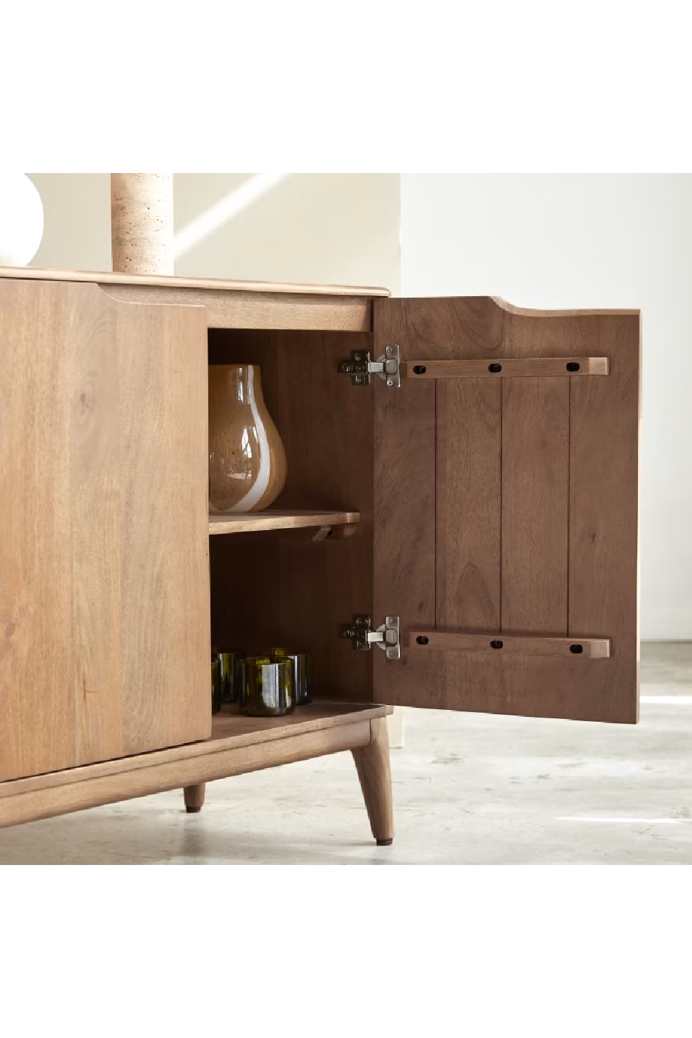 Solid Mango Wood Sideboard | Tikamoon Gabrielle | Woodfurniture.com