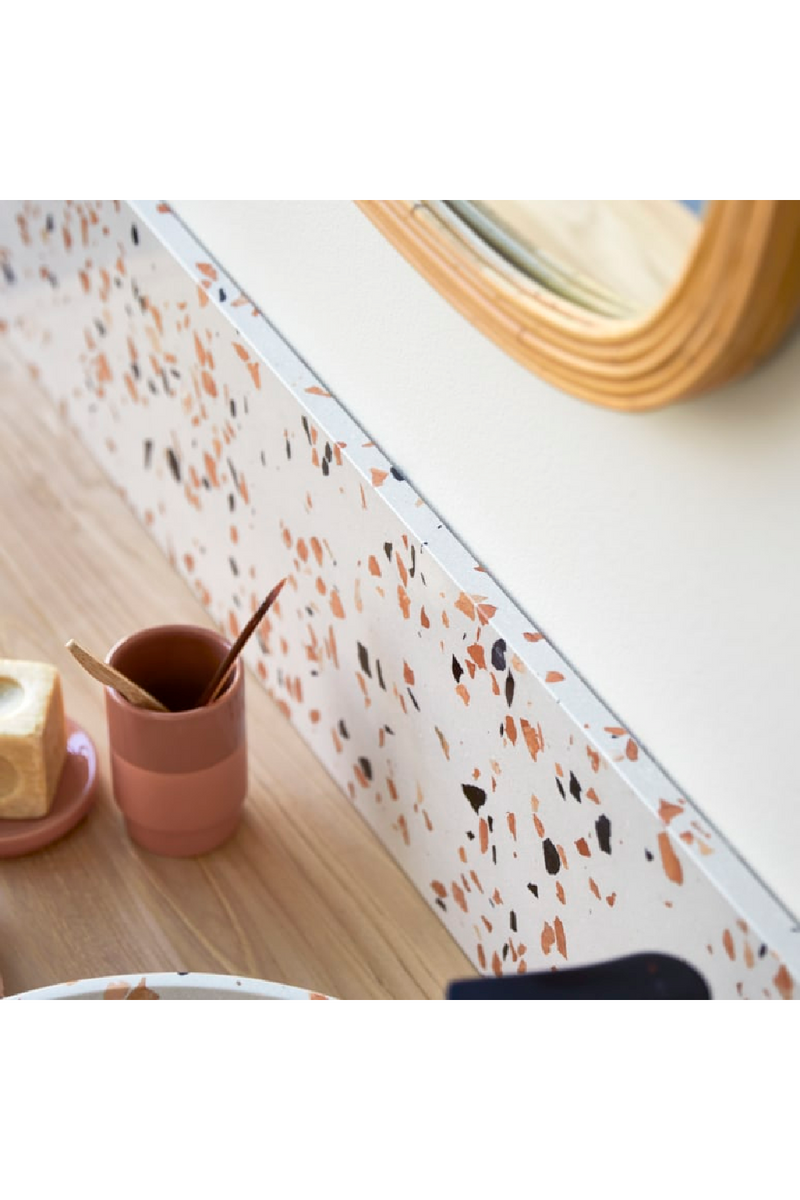 Brown Terrazzo Splashback | Tikamoon Ava | Woodfurniture.com