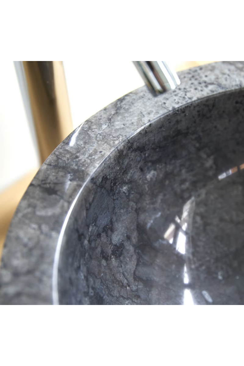 Marble Modern Bathroom Sink | Tikamoon Bahya | Woodfurniture.com