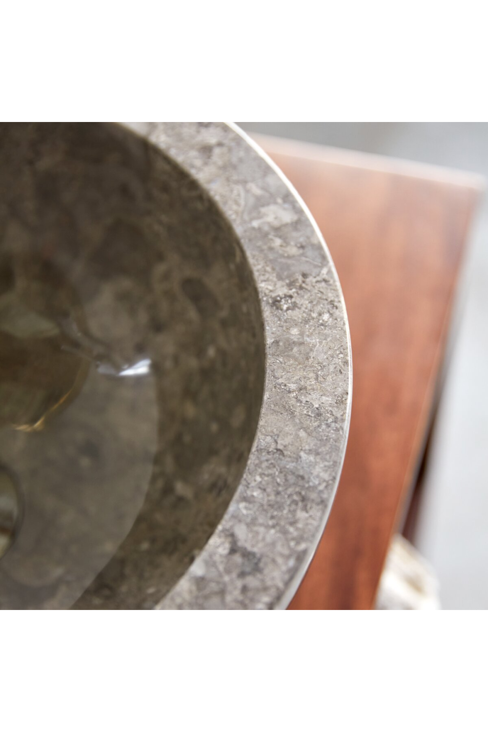 Gray Marble Bathroom Sink | Tikamoon Bahya | Woodfurniture.com