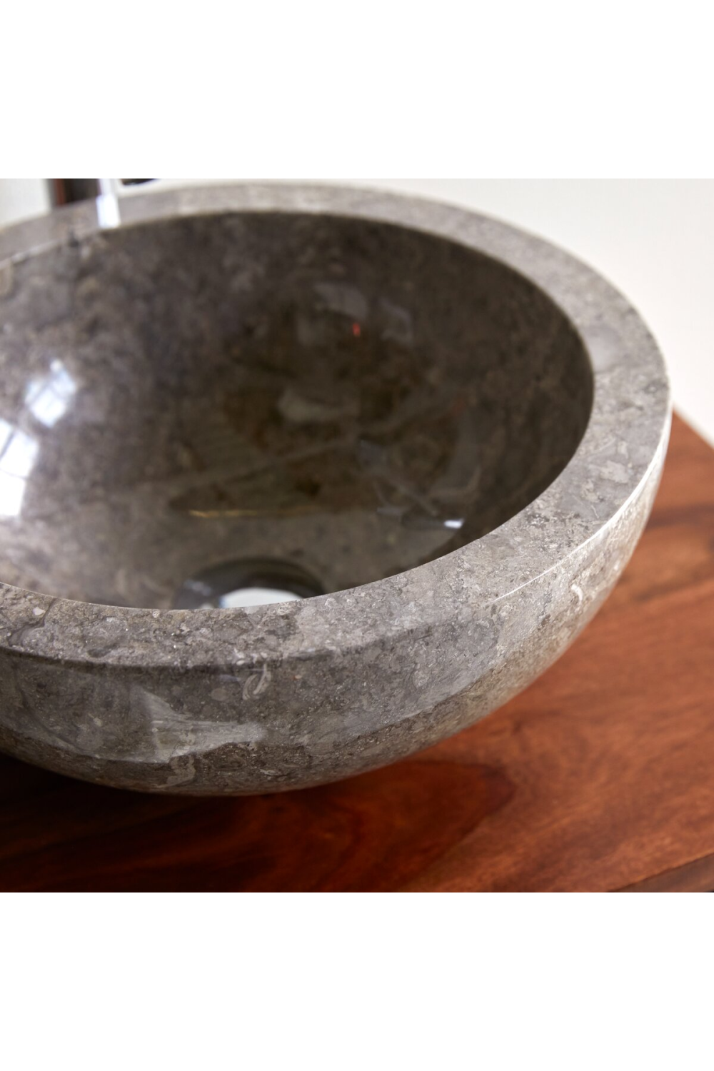 Gray Marble Bathroom Sink | Tikamoon Bahya | Woodfurniture.com