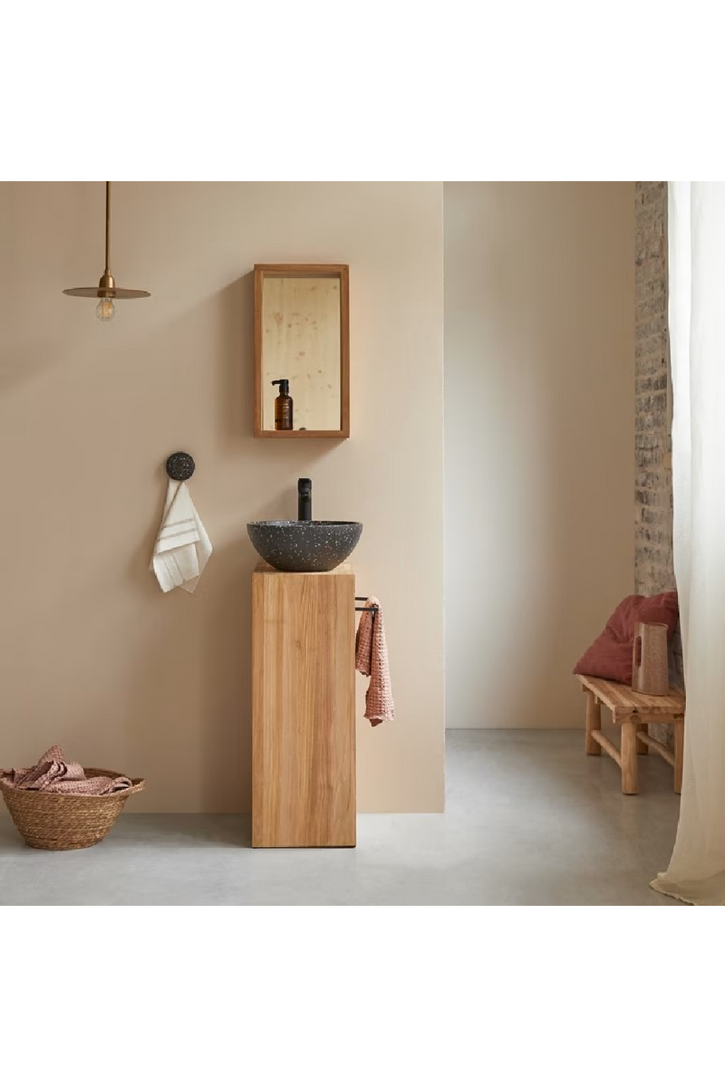 Teak Wood Vanity Unit | Tikamoon Stelle  | Woodfurniture.com