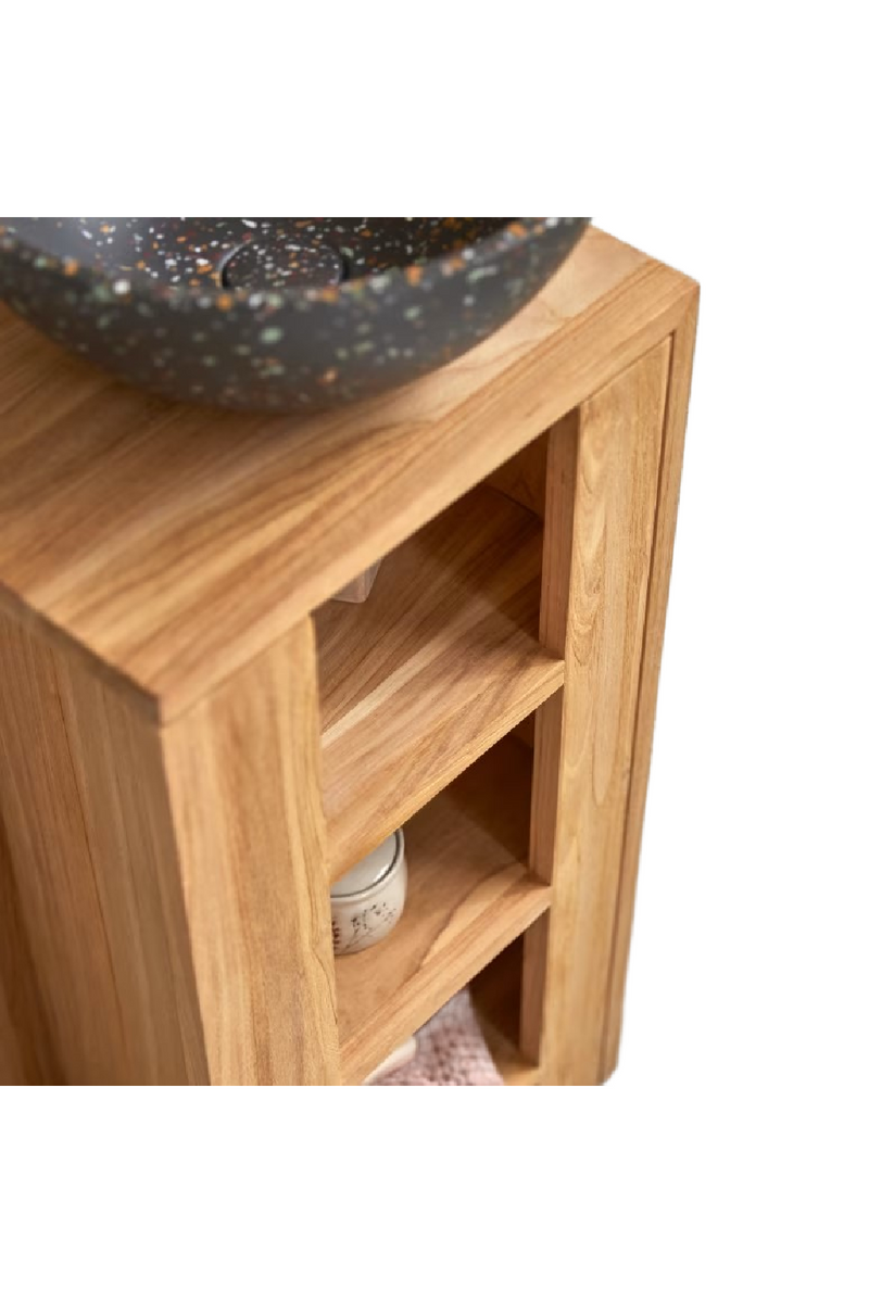 Teak Wood Vanity Unit | Tikamoon Stelle | Woodfurniture.com