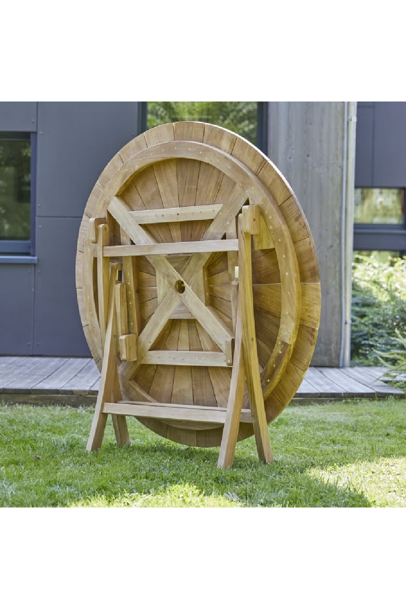 Solid Teak Outdoor Table | Tikamoon Andria | Woodfurniture.com