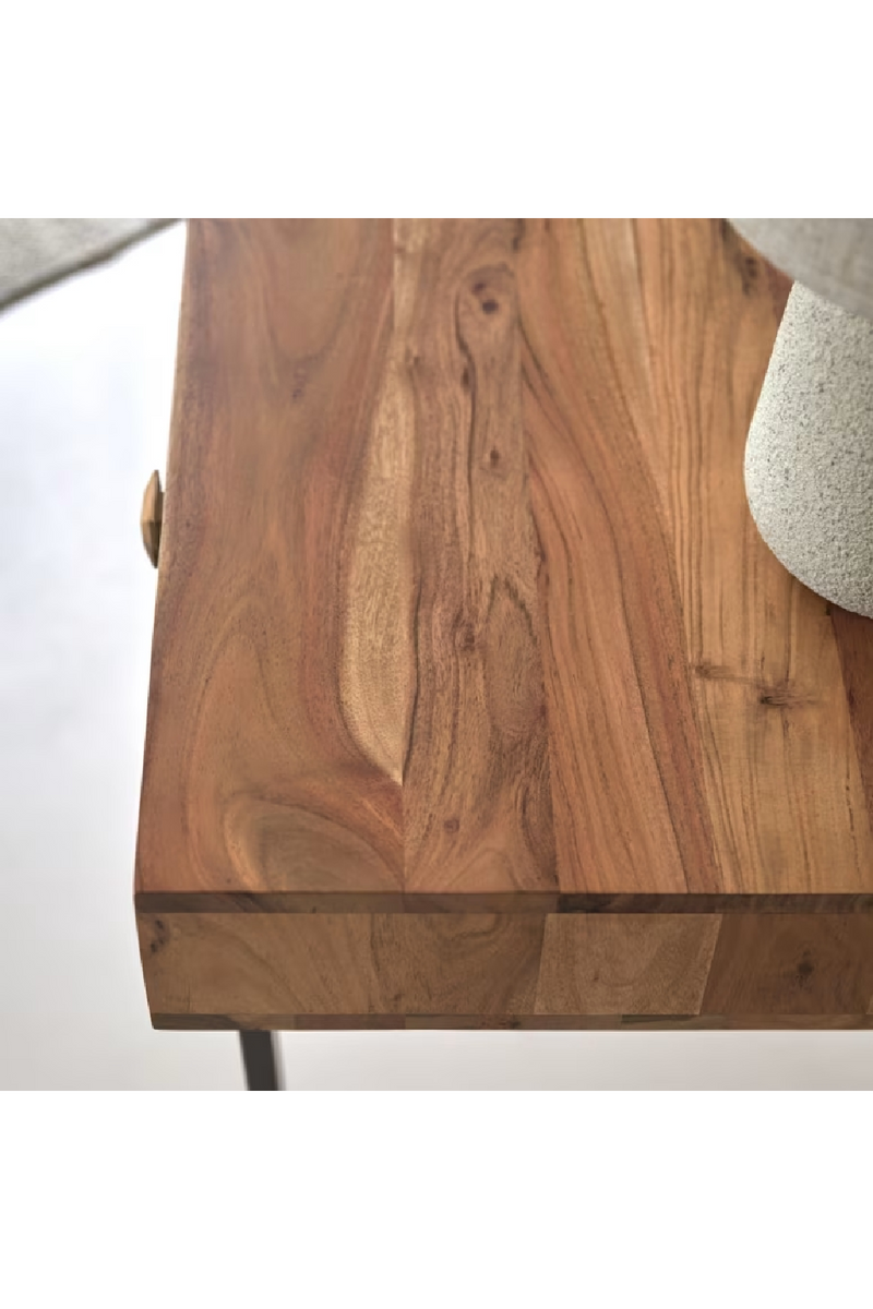 Acacia Contemporary Desk | Tikamoon Temis | Woodfurniture.com