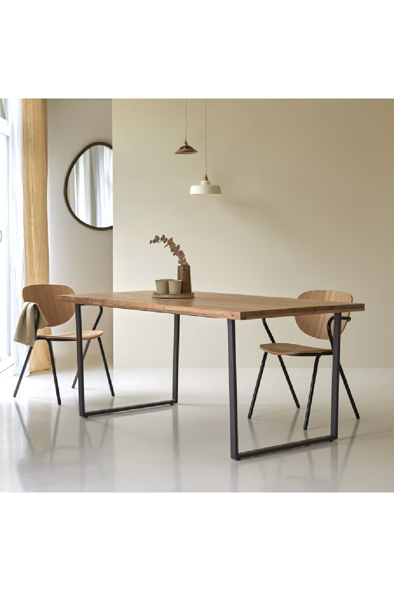 Rectangular Acacia Dining Table | Tikamoon Temis | Woodfurniture.com