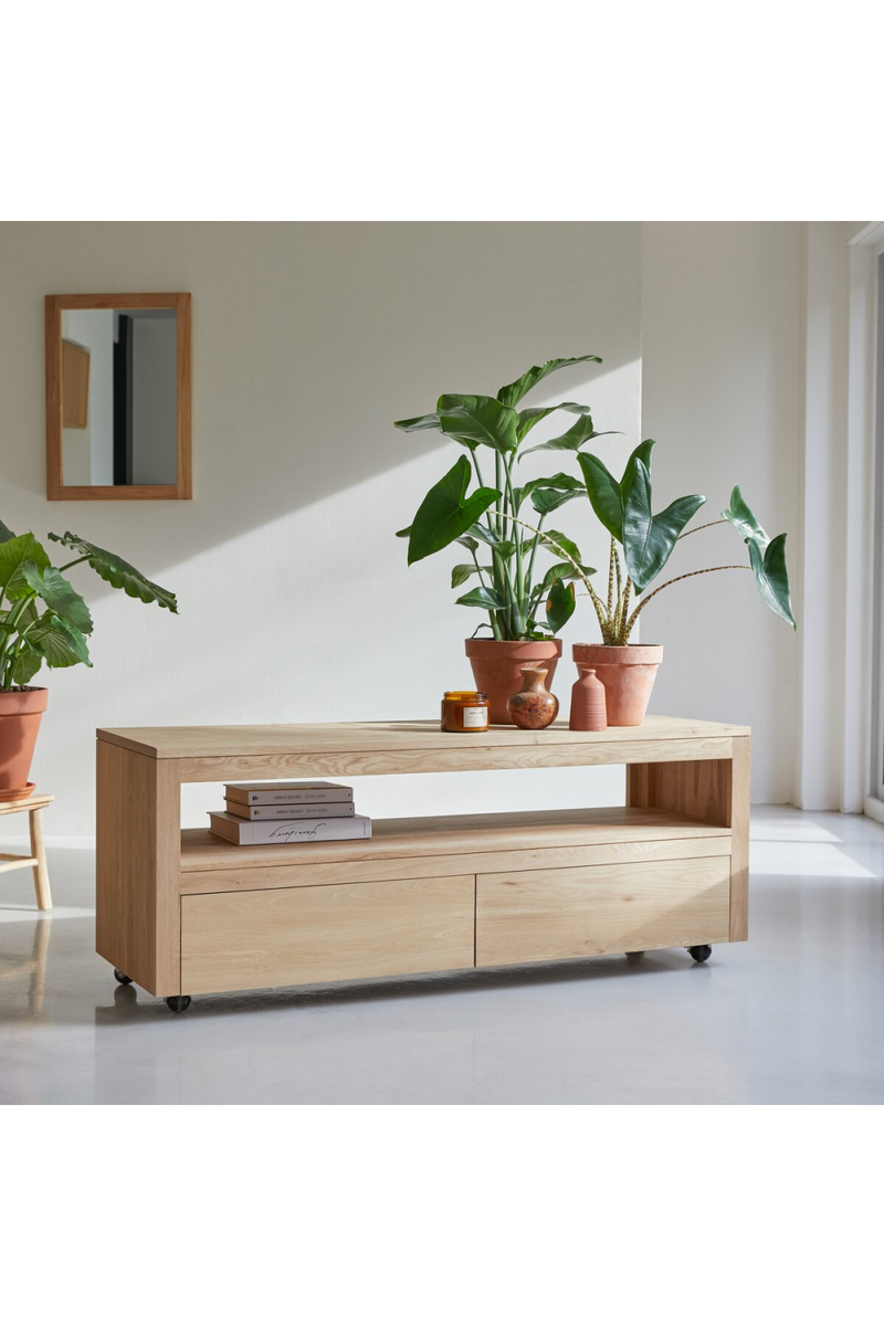 Modern Minimalist TV Stand | Tikamoon Anoa | Woodfurniture.com