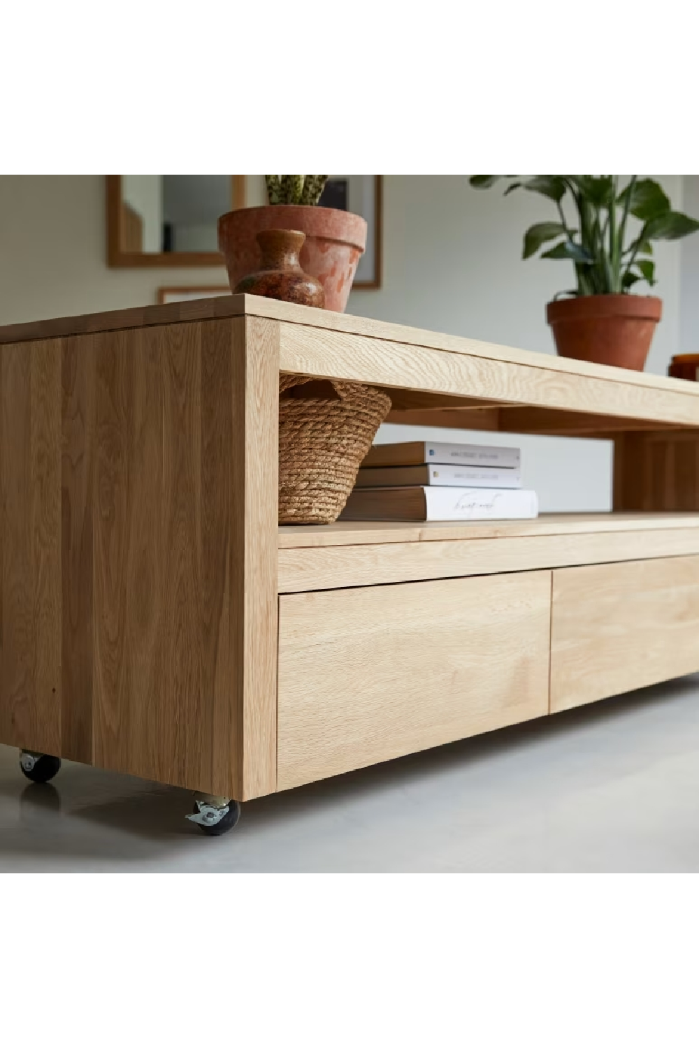 Modern Minimalist TV Stand | Tikamoon Anoa | Woodfurniture.com