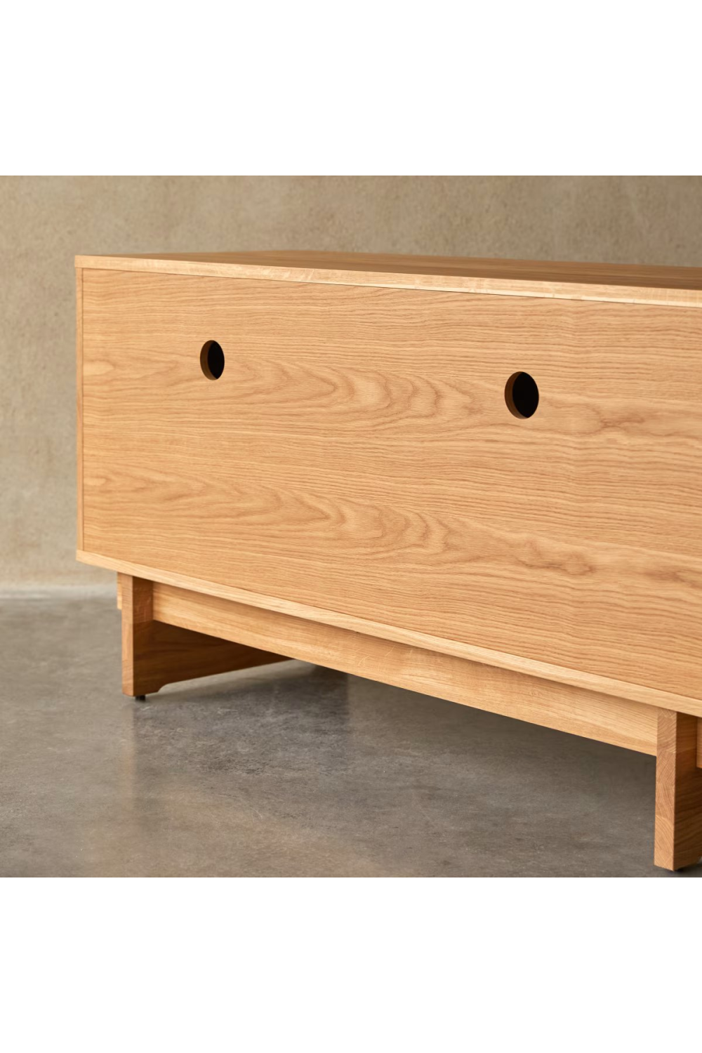 Solid Oak Japandi Sideboard | Tikamoon Miu | Oroatrade.com