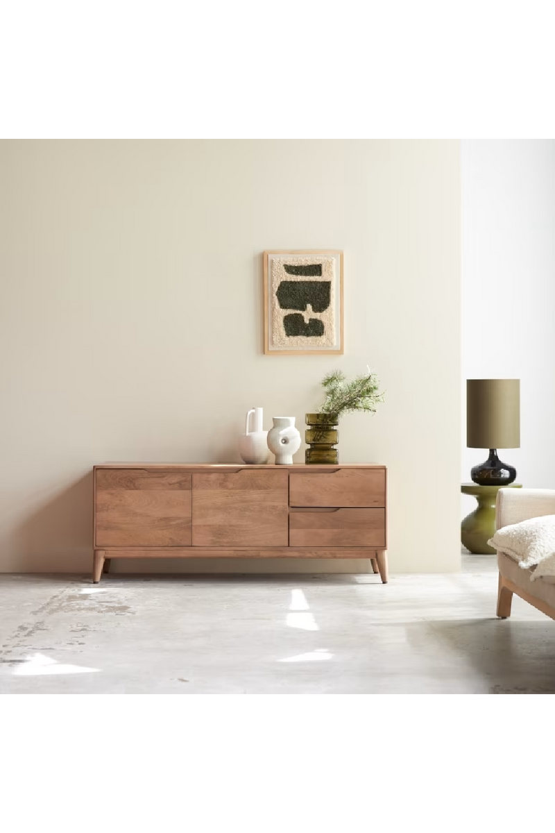 Solid Mango Wood TV Unit | Tikamoon Gabrielle | Woodfurniture.com